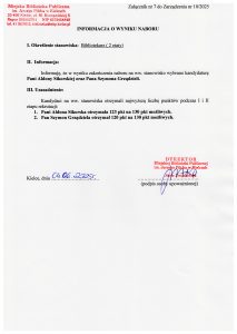 Załącznik do Zarządzenia nr 10/2025